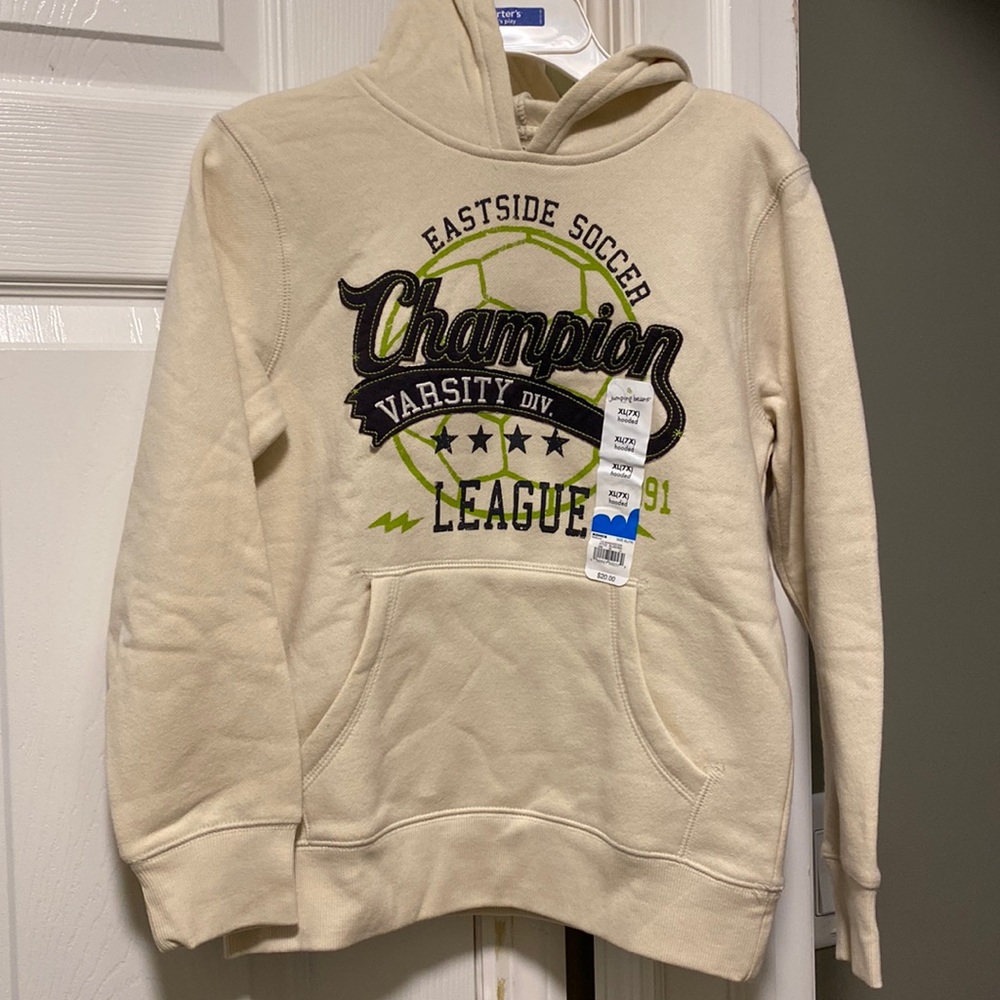 Jumping Beans Graphic Hooded Sweatshirt